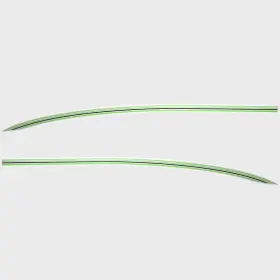 167466-02-60 3m Tracker Boat Graphic Hull Decal 370410 370411 Green Gray Set Of 2