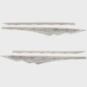 167467-01-60 3m Tracker Boat Graphic Hull Decal 167467 Sticker Beige Set Of 4