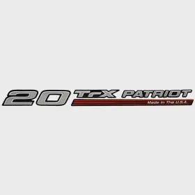 302513 American Paint Supply Triton Boat Raised Model Decal Vinyl Emblem 20 Trx Patriot