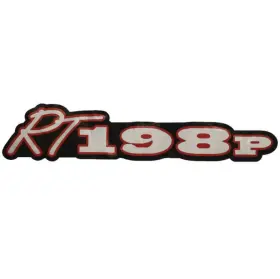 322063 American Paint Supply Ranger Boat Model Decal - Black Red Silver Sticker Parts
