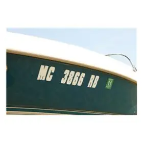 A7j-141417 Attwood Marine 148pc 4 Each Letter And Number With 12 Dashes Body Graphics