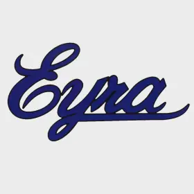 90143 Bass Cat Boats Boat Model Decal Flat Sticker Eyra Blue Black