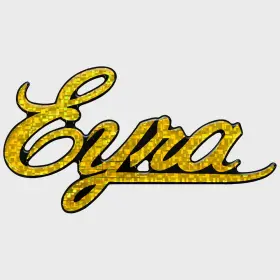 90233 Bass Cat Boats Boat Emblem Sticker Decal Eyra Gold Holo Vinyl