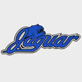 7340030 Bass Cat Boats Pn Boat Raised Model Decal Sticker Jaguar Blue Silver