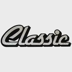 7340036 Bass Cat Boats Pn Boat Emblem Sticker Decal Classic Silver Glitter Vinyl
