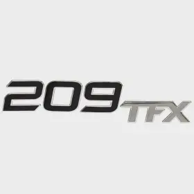 7340104 Bass Cat Boats Pn Boat Raised Model Decal Sticker 209 Tfx Black Silver