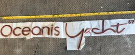 182106 Beneteau Oceanis Yachts Yacht 62 Chrome Bronze Label #182106 182106 Beneteau Oceanis Yachts Yacht 62 Chrome Bronze Label #182106