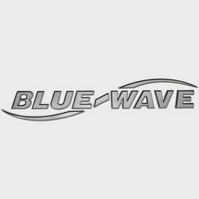 Blue Wave Boats 143998-01 Boat Raised Hull Decal 2030-0002 Silver/gray Logo Sticker