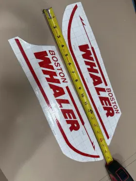 Jfje748373 Boston Whaler Vinyl Marine Decals 2pc 18 Inch