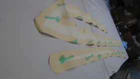 14.00987 Chaparral 257 Ssx 2013 Port Side Decal Set 2 Matte Yellow Boat