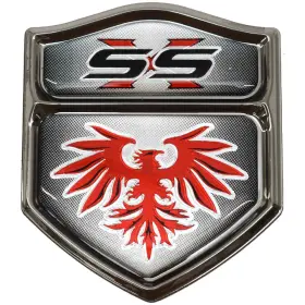 14.00367 Chaparral Boats Boat Raised Emblem Decal Ssx Red Sticker