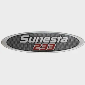 U15562-01 Chaparral Boats Boat Raised Emblem Decal 233 Sunesta Sticker