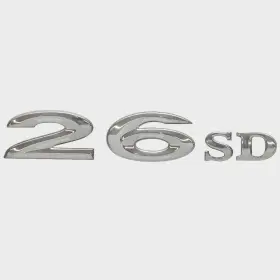 148203-01 Cobalt Boat Raised Model Decal 452793 26sd Mirrored Silver Sticker