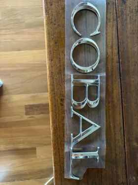 452696 Cobalt Boat Emblem Letters Sl24 30 Ea Letter