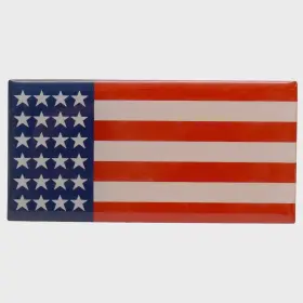 450369 Cobalt Boats Boat Raised Emblem Decal American Flag Sticker