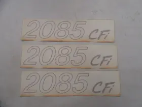 971176 Crestliner 2085 Cfi Decal Set Of 3 12 Inch X 2 5/8 Copper Marine Boat