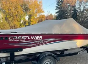 U25350-02 Crestliner Boats Super Hawk Graphic Kit 169800 2010 Decal Set New