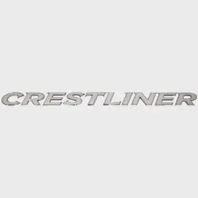 U32657-01 Crestliner Boats Boat Raised Emblem Decal 2095362 44 X 3 3/8 Inch Sticker