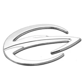 139407-01 Crownline Boats Boat Raised Seat Logo Decal Emblem 4 1/4 X 2 3/4 Inch