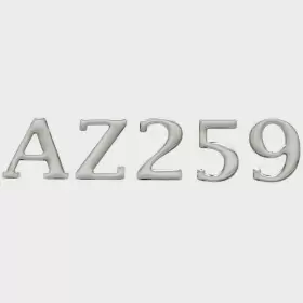 147179-01 Cruisers Yachts Boat Raised Decal Sticker 100242 Az259 Silver