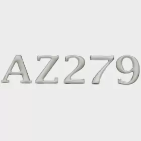 147180-01 Cruisers Yachts Boat Raised Decal Sticker 100243 Az279 Silver