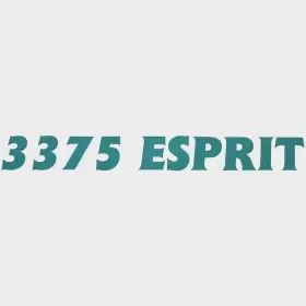 1112089 Cruisers Yachts Pn Boat Model Decal Sticker 3375 Esprit Teal Green