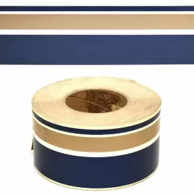 V1677100 Cruisers Yachts Boat Pinstripe Decal 3 1/4 Inch Blue Gold 150ft