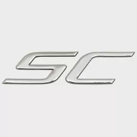 V2569600 Cruisers Yachts Boat Raised Emblem Decal Sc Silver Sticker
