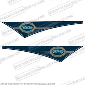 B-gw-226-37-g Discontinued Decals Fits Grady White Seafarer 226 Pennant 37 Inch Long Gold