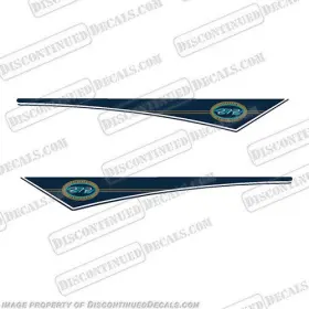 B-gw-272-pnd-g-n Discontinued Decals Fits Grady White Gulfstream 272 Pennant For Newer Model - Gold