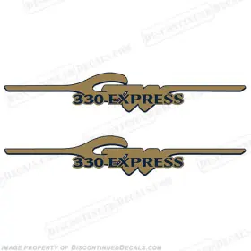 B-gw-330-exp Discontinued Decals Fits Grady White 330 Express Logo