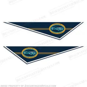B-gw-f26-tig Discontinued Decals Fits Grady White F-26 Tigercat Pendant B-gw-f26-tig Discontinued Decals Fits Grady White F-26 Tigercat Pendant
