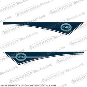 B-gw-v-248-pnd-2000-37 Discontinued Decals Fits Grady White Voyager 248 Pendant For 2000 And Up Boats - 37 Inch
