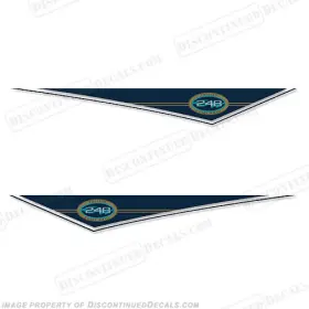 B-gw-v-248-pnd-2000 Discontinued Decals Fits Grady White Voyager 248 Pendant For 2000 And Up Boats