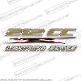 B-hs-212-li Discontinued Decals Fits Hydrasports 212 Cc Lightning Decal