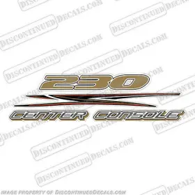B-hs-230-cc Discontinued Decals Fits Hydra-sports 230 Center Console Decal