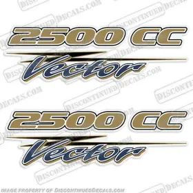 B-hs-2500-v Discontinued Decals Fits Hydra-sports 2500 Vector Center Console Decal