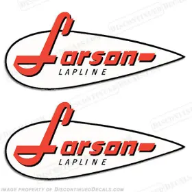 B-lar-2 Discontinued Decals Fits Larson Lapline Boat Decal - Set Of 2