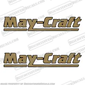 B-mc-1-30 Discontinued Decals Fits Maycraft Boat Set Of 2 - 30 Inch Long