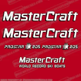 B-mc-ps-205-3 Discontinued Decals Fits Mastercraft Prostar 205 Boat Style 3