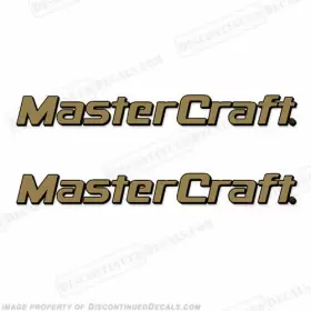 B-mc-style2 Discontinued Decals Fits Mastercraft Boat - Style 2 Set Of