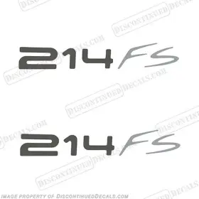 B-monter-214fs Discontinued Decals Fits Monterey 214fs Boat Set Of 2 2005
