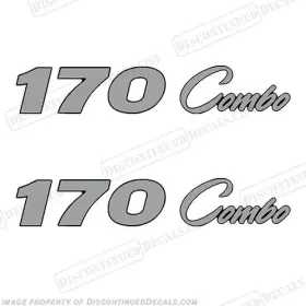 B-pc-170-com-s Discontinued Decals Fits Procraft Inch 170 Combo - Set Of 2 Ultra Metallic Silver