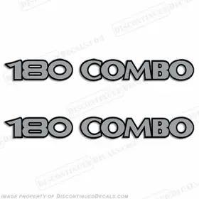 B-pc-180-cmb Discontinued Decals Fits 180 Combo Logo Decal - Set Of 2