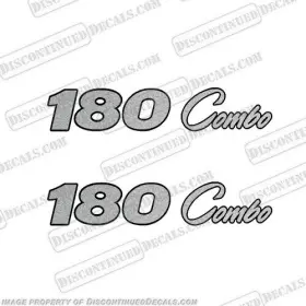 B-pc-180-com-n-us Discontinued Decals Fits Procraft Inch 180 Combo - Set Of 2 Ultra Metallic Silver -newer Style