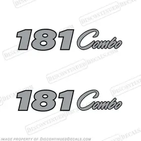 B-pc-181-com-us Discontinued Decals Fits Procraft Inch 181 Combo - Set Of 2 Ultra Metallic Silver