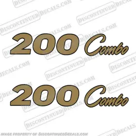 B-pc-200-ug Discontinued Decals Fits Procraft Inch 200 Combo - Set Of 2 Ultra Metallic Gold