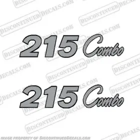 B-pc-215-com-s Discontinued Decals Fits Procraft Inch 215 Combo - Set Of 2 Metallic Silver