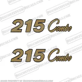 B-pc-215-g Discontinued Decals Fits Procraft Inch 215 Combo - Set Of 2 Metallic Gold