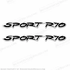 B-ra-sp-r70 Discontinued Decals Fits Ranger Sport R70 Set Of 2